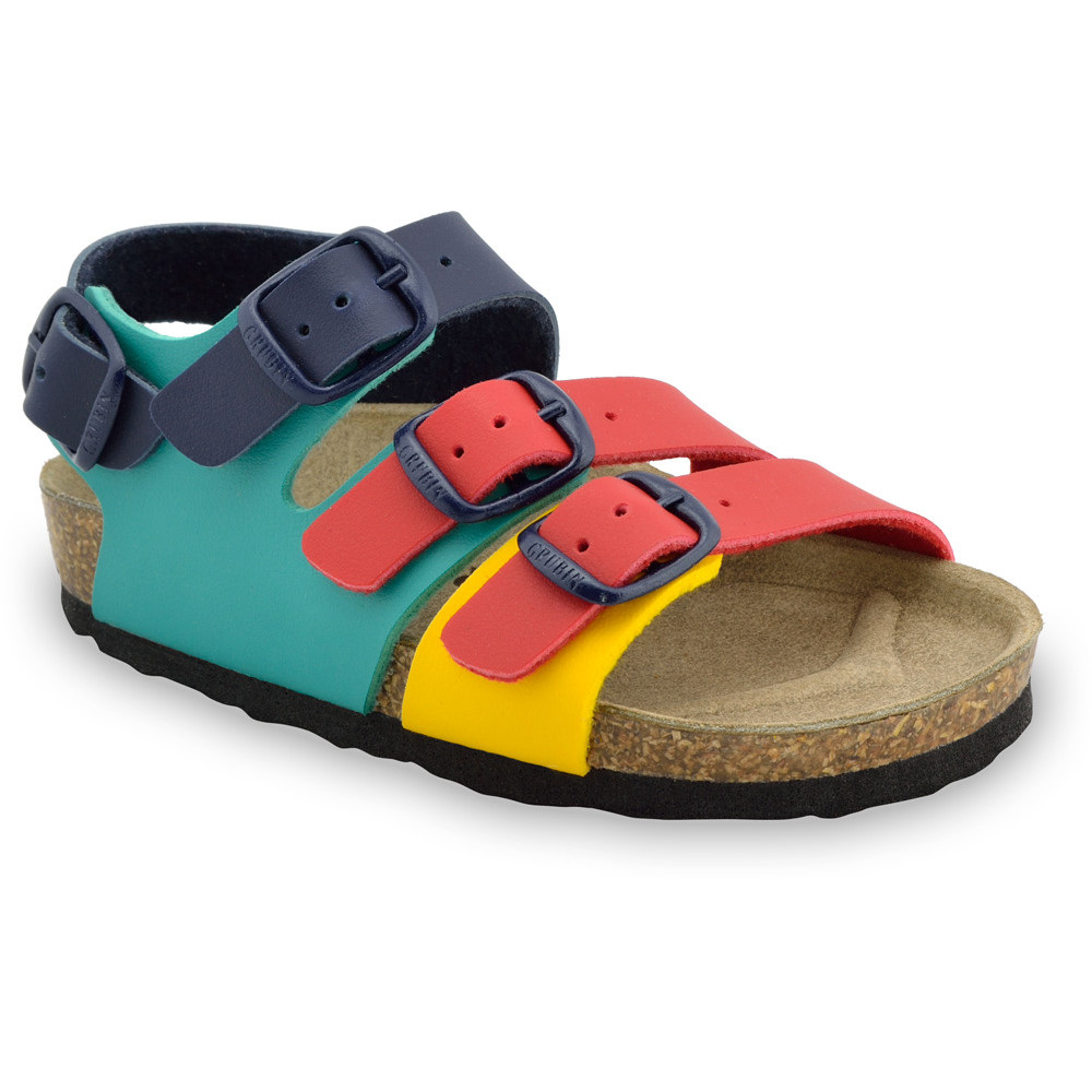 CAMBERA sandály pro děti - koženka (23-29) - farebná, 26