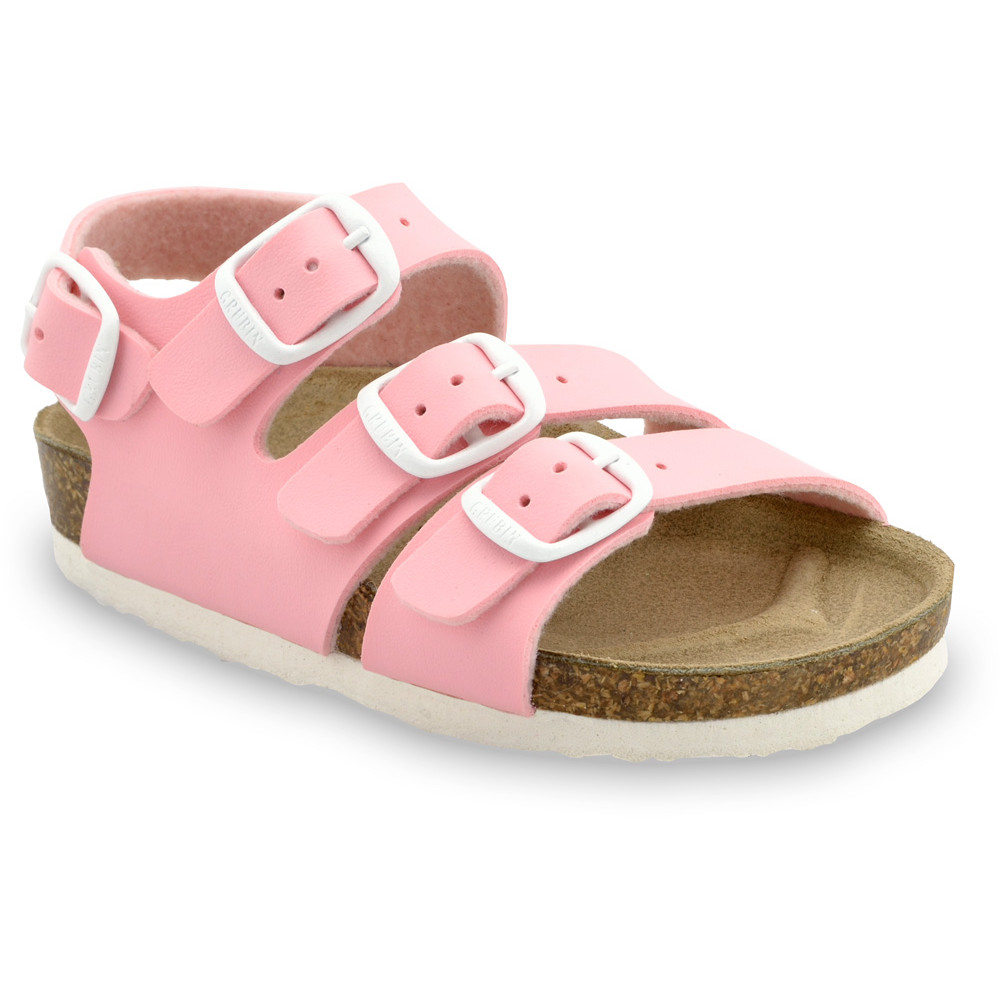 CAMBERA Kids sandals - leatherette (23-29) - light pink, 24