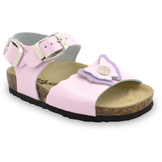 BUTTERFLY sandále pre deti - koža (30-35)