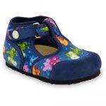 CORONA domáca zimná obuv pre deti - tkanina (23-35)