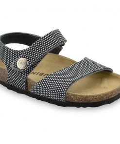 LEONARDO sandále pre deti - koža kast (30-35)
