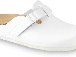 SAPPORO | pánske uzavreté papuče | biele