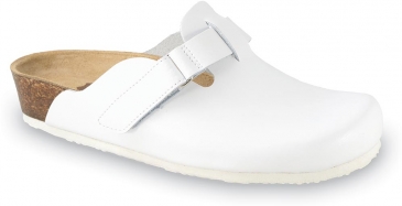 SAPPORO | pánske uzavreté papuče | biele